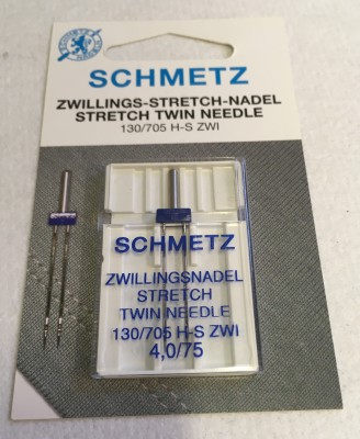 Schmetz - AGO GEMELLO DISTANZA AGHI mm.4 FINEZZA 75