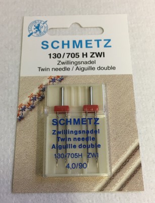 Schmetz - AGO GEMELLO DISTANZA AGHI mm.4 FINEZZA 90