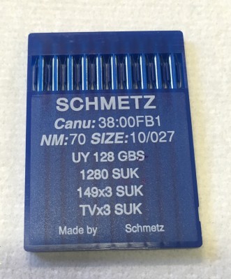 Schmetz - BUSTINA DA 10 AGHI SISTEMA UY128GBS = SUK NELLE VARIE FINEZZE