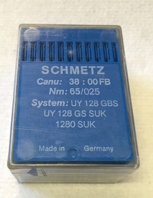 Schmetz - SCATOLA DA 100 AGHI SISTEMA UY128GBS = SUK NELLE VARIE FINEZZE