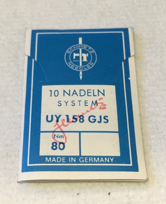 Schmetz - BUSTINA DA 10 AGHI SISTEMA UY158GJS NELLE VARIE FINEZZE