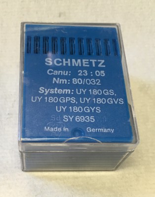 Schmetz - SCATOLA DA 100 AGHI SISTEMA UY8454GAS=GS NELLE VARIE FINEZZE