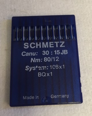 Schmetz - BUSTINA DA 10 AGHI SISTEMA 108x1 FINEZZA 80