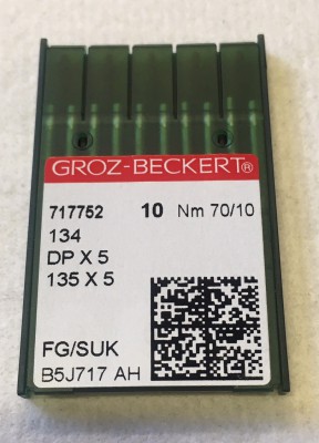 Groz-Beckert - BUSTINA DA 10 AGHI SISTEMA 134SUK NELLE VARIE FINEZZE 