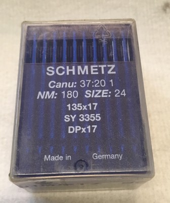 Schmetz - SCATOLA DA 100 AGHI SISTEMA 135x17 NELLE VARIE FINEZZE