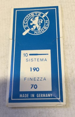 Schmetz - BUSTINA DA 10 AGHI SISTEMA 190 FINEZZA 70