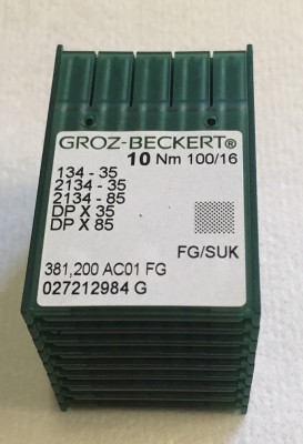 Groz-Beckert - SCATOLA DA 100 AGHI SISTEMA 134-35SUK FINEZZA 100