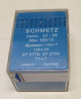 Schmetz - SCATOLA DA 100 AGHI SISTEMA 149x7 NELLE VARIE FINEZZE