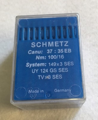 Schmetz - SCATOLA DA 100 AGHI SISTEMA 149x3SES FINEZZA 100