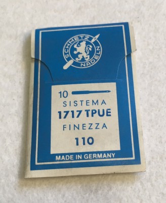 Schmetz - BUSTINA DA 10 AGHI SISTEMA 1717TPUE FINEZZA 110