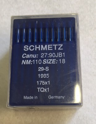 Schmetz - SCATOLA DA 100 AGHI SISTEMA 1985 NELLE VARIE FINEZZE