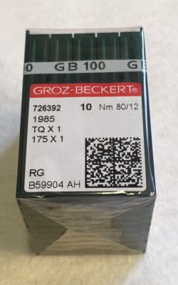 Groz-Beckert - SCATOLA DA 100 AGHI SISTEMA 1985 FINEZZA 80