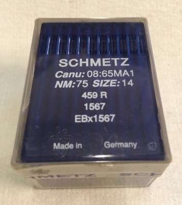 Schmetz - SCATOLA DA 100 AGHI SISTEMA 459R FINEZZA 14/75 