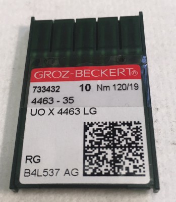 Groz-Beckert - BUSTINA DA 10 AGHI SISTEMA 4463-35 FINEZZA 120