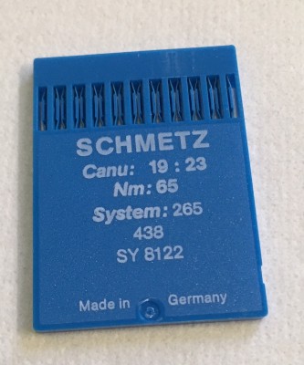 Schmetz - BUSTINA DA 10 AGHI SISTEMA 265 FINEZZA 65