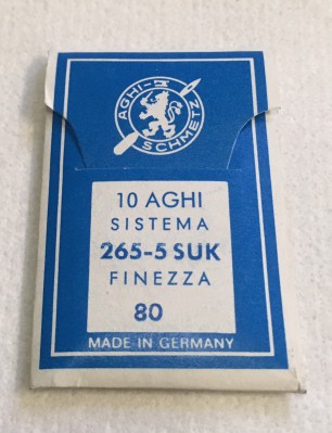 Schmetz - BUSTINA DA 10 AGHI SISTEMA 265-5SUK FINEZZA 80
