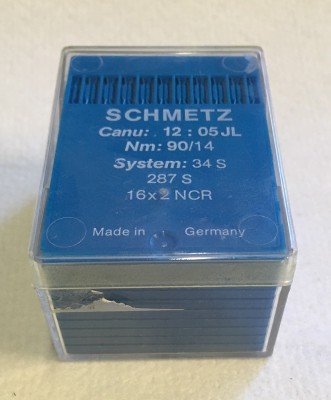 Schmetz - SCATOLA DA 100 AGHI SISTEMA 34S = 287 FINEZZA 90