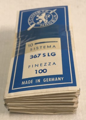 Schmetz - SCATOLA DA 100 AGHI SISTEMA 367SLG NELLE VARIE FINEZZE