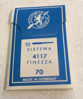 Schmetz - BUSTINA DA 10 AGHI SISTEMA 4117 FINEZZA 70