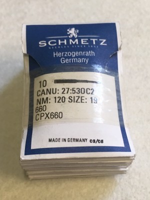 Schmetz - SCATOLA DA 100 AGHI SISTEMA 660 NELLE VARIE FINEZZE