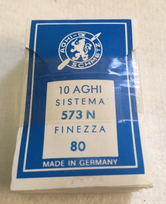 Schmetz - SCATOLA DA 100 AGHI SISTEMA 573N NELLE VARIE FINEZZE