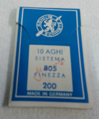 Schmetz - BUSTINA DA 10 AGHI SISTEMA 805 FINEZZA 200