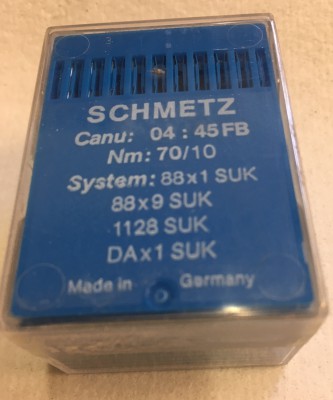 Schmetz - SCATOLA DA 100 AGHI SISTEMA 88x1 SUK NELLE VARIE FINEZZE 