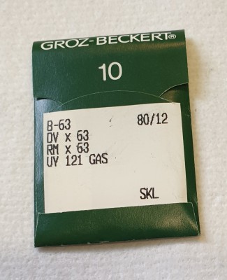 Groz-Beckert - BUSTINA DA 10 AGHI SISTEMA B63SKL NELLE VARIE FINEZZE