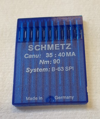 Schmetz - BUSTINA DA 10 AGHI SISTEMA B63SPI FINEZZA 90