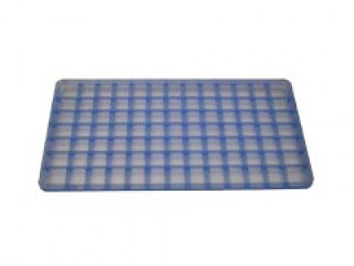 Del Giudice - APPOGGIA FERRO SILICONE AZZURRO cm.23x13