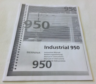 Bernina - MANUALE ISTRUZIONI PER BERNINA 940/950