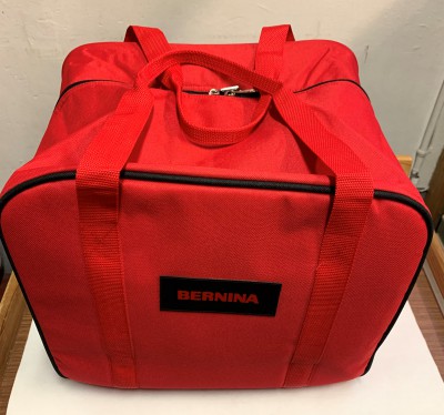 Bernina - BORSA PORTA MACCHINA PORTATILE = TAGLIACUCE- MARCHIATA BERNINA, MOLTO ROBUSTA